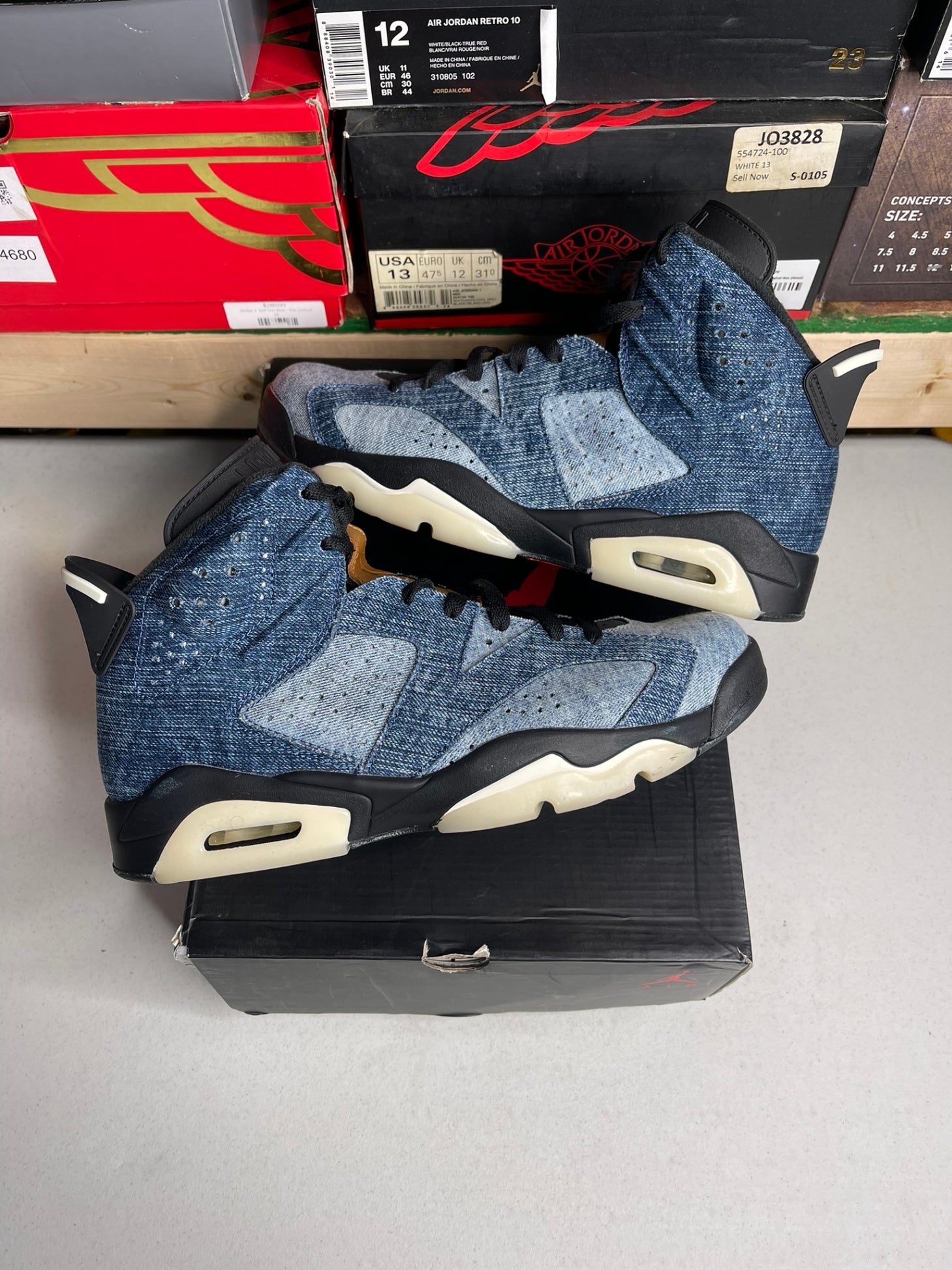 Jordan 6 Retro Washed Denim