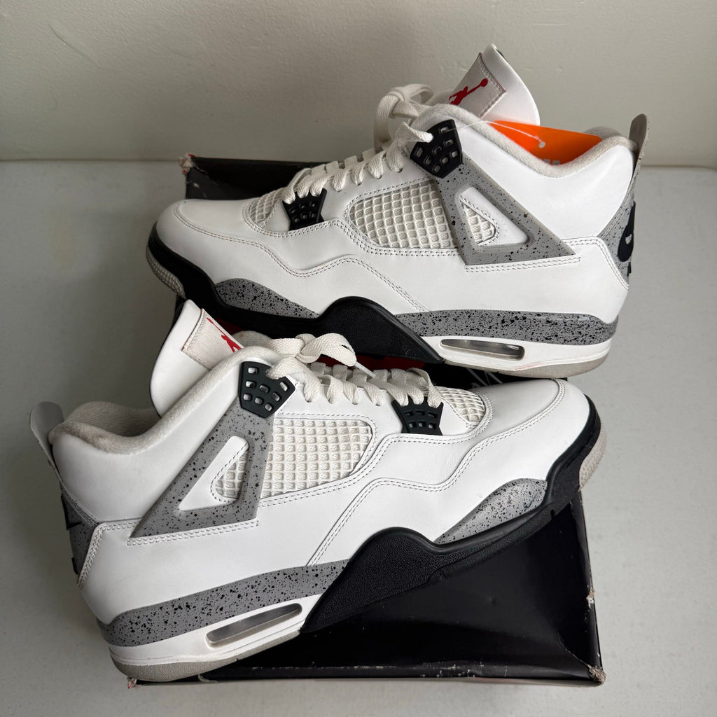 Size 11.5 - Jordan 4 Retro White Cement (2025)