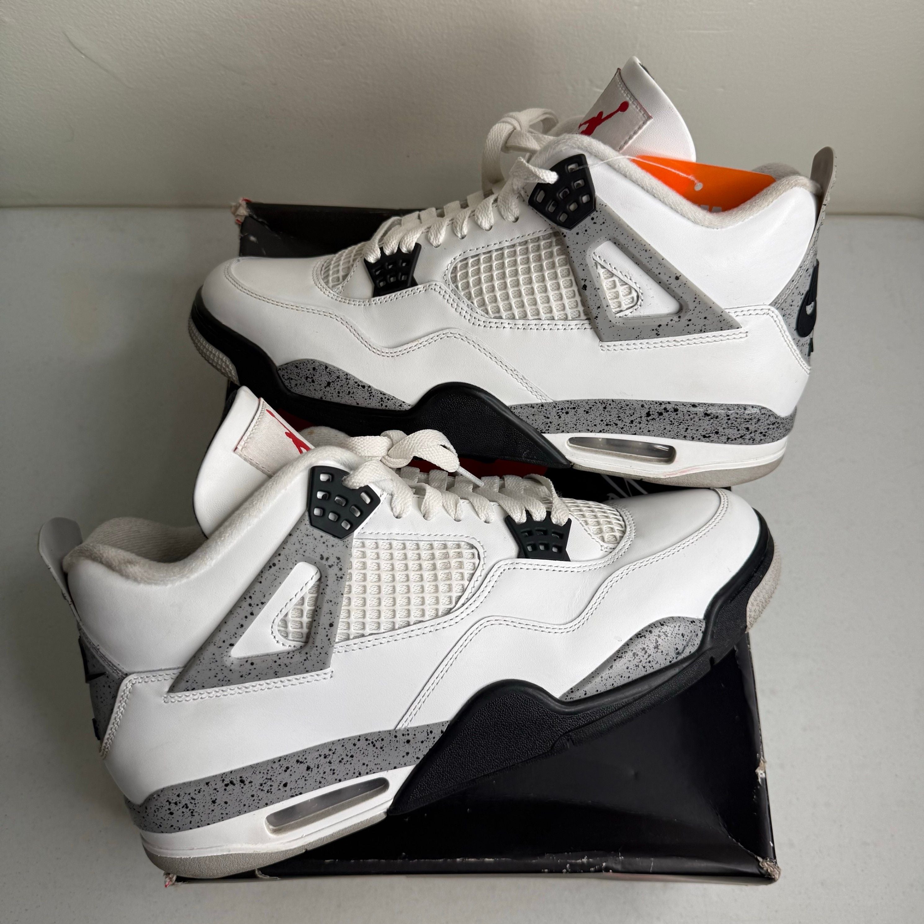 Size 11.5 - Jordan 4 Retro White Cement (2025)