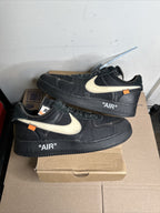 Size 10.5 - Nike Air Force 1 Low Off-White Black White