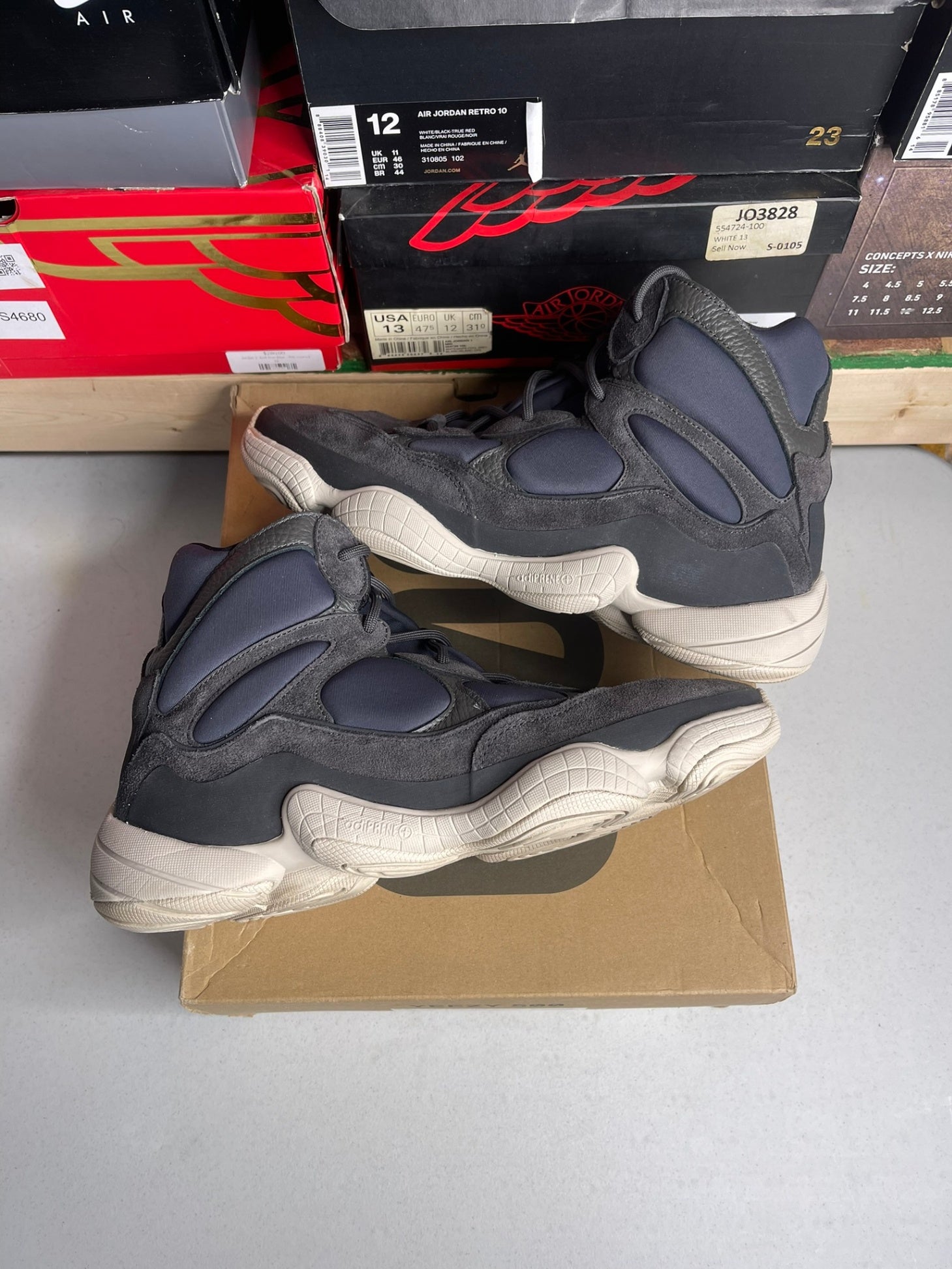Size 12 - adidas Yeezy 500 High Slate