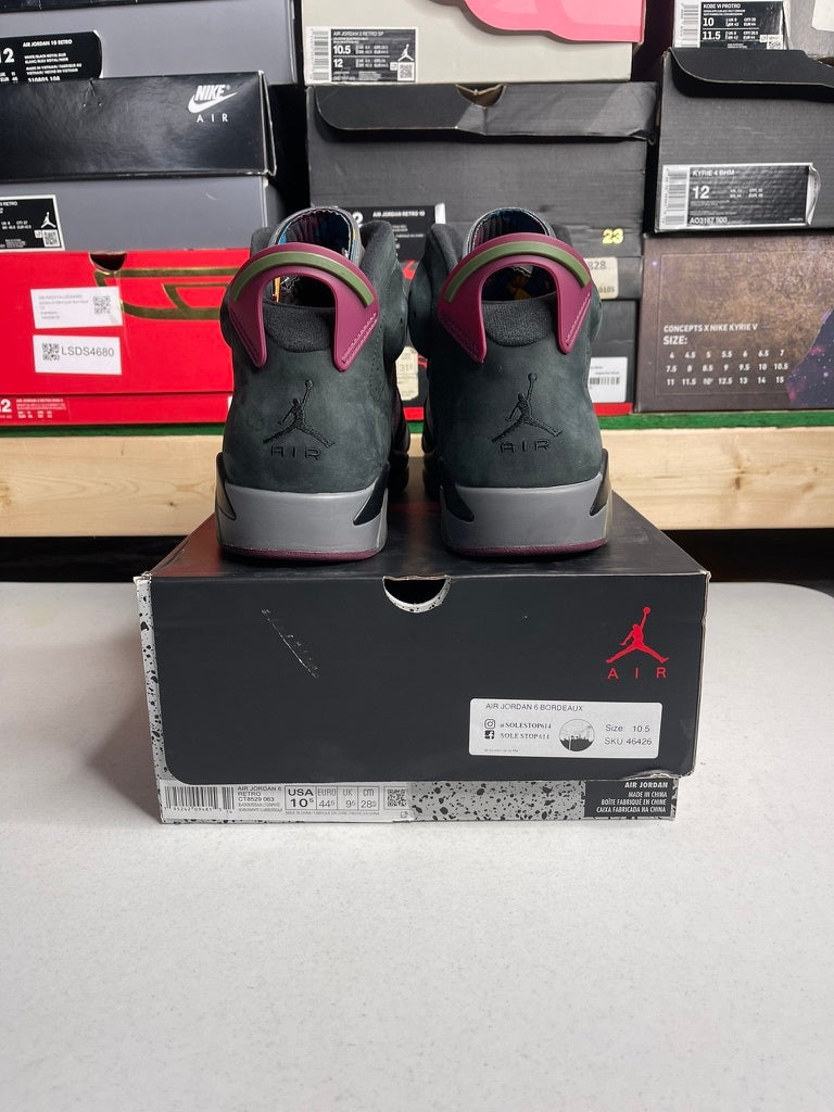 Size 10.5 - Jordan 6 Retro Bordeaux