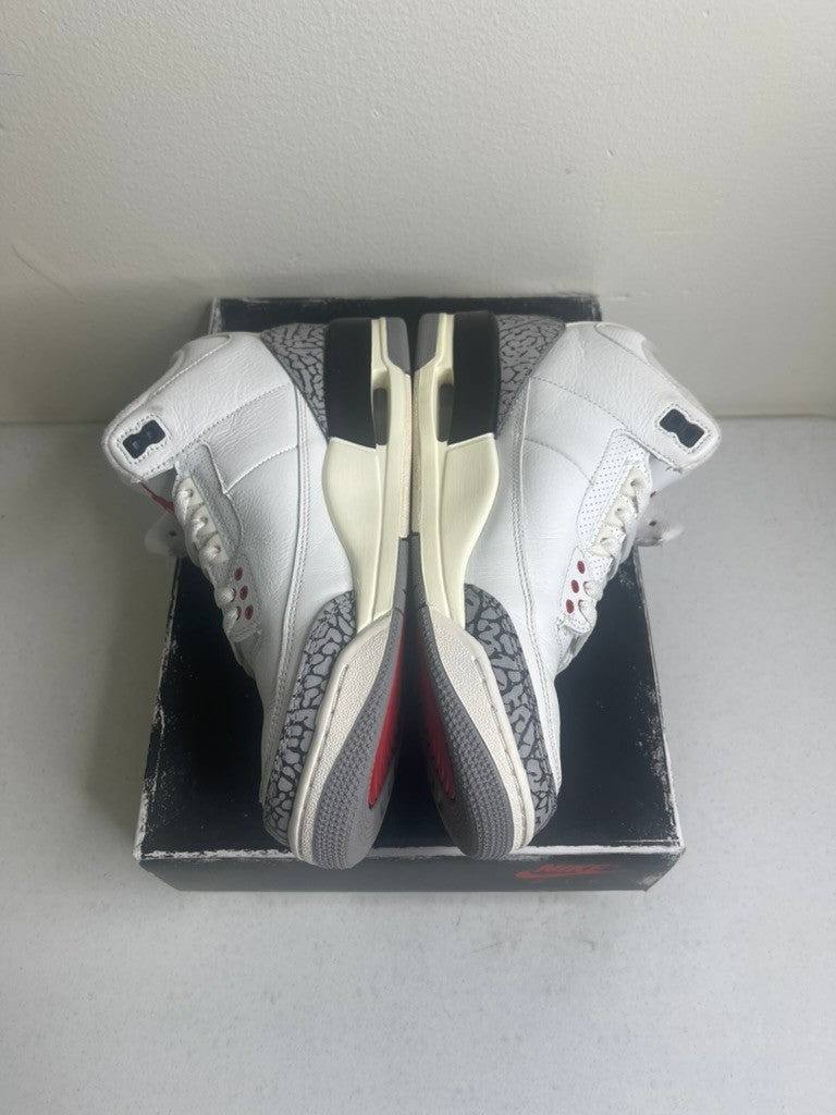 Size 8.5 - Jordan 3 Retro White Cement Reimagined - Pre-Owned
