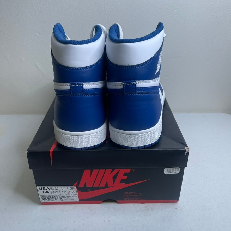 Size 14 - Jordan 1 Retro Storm Blue
