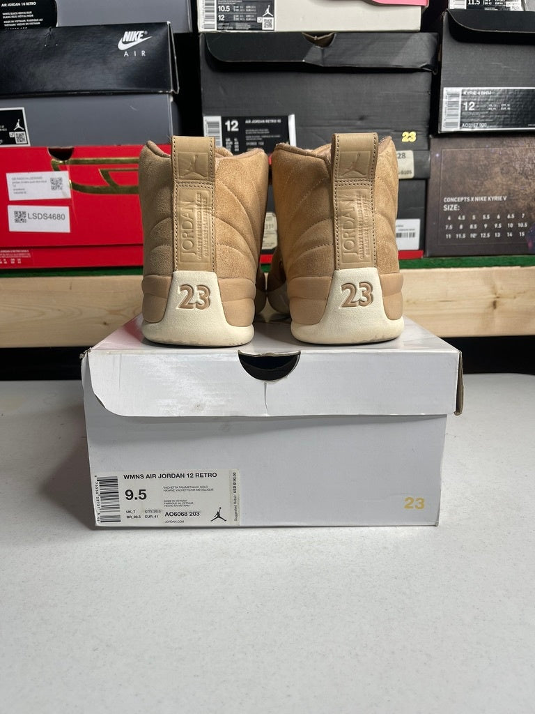 Jordan 12 Retro Vachetta Tan (Women's)