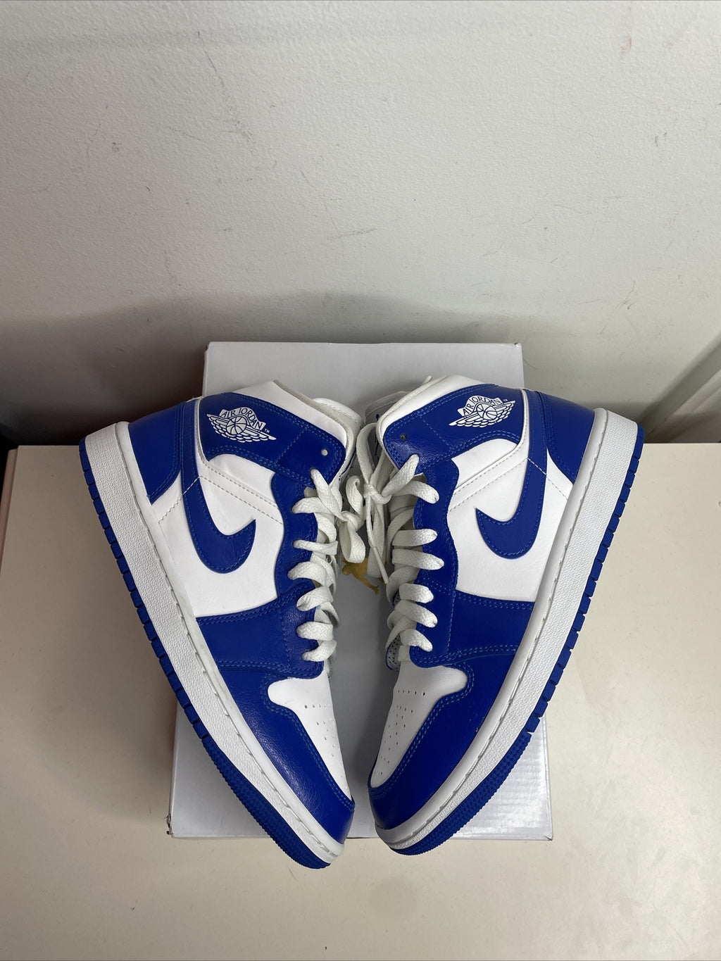 Size 7.5w - Jordan 1 Mid Kentucky Blue (Women's)