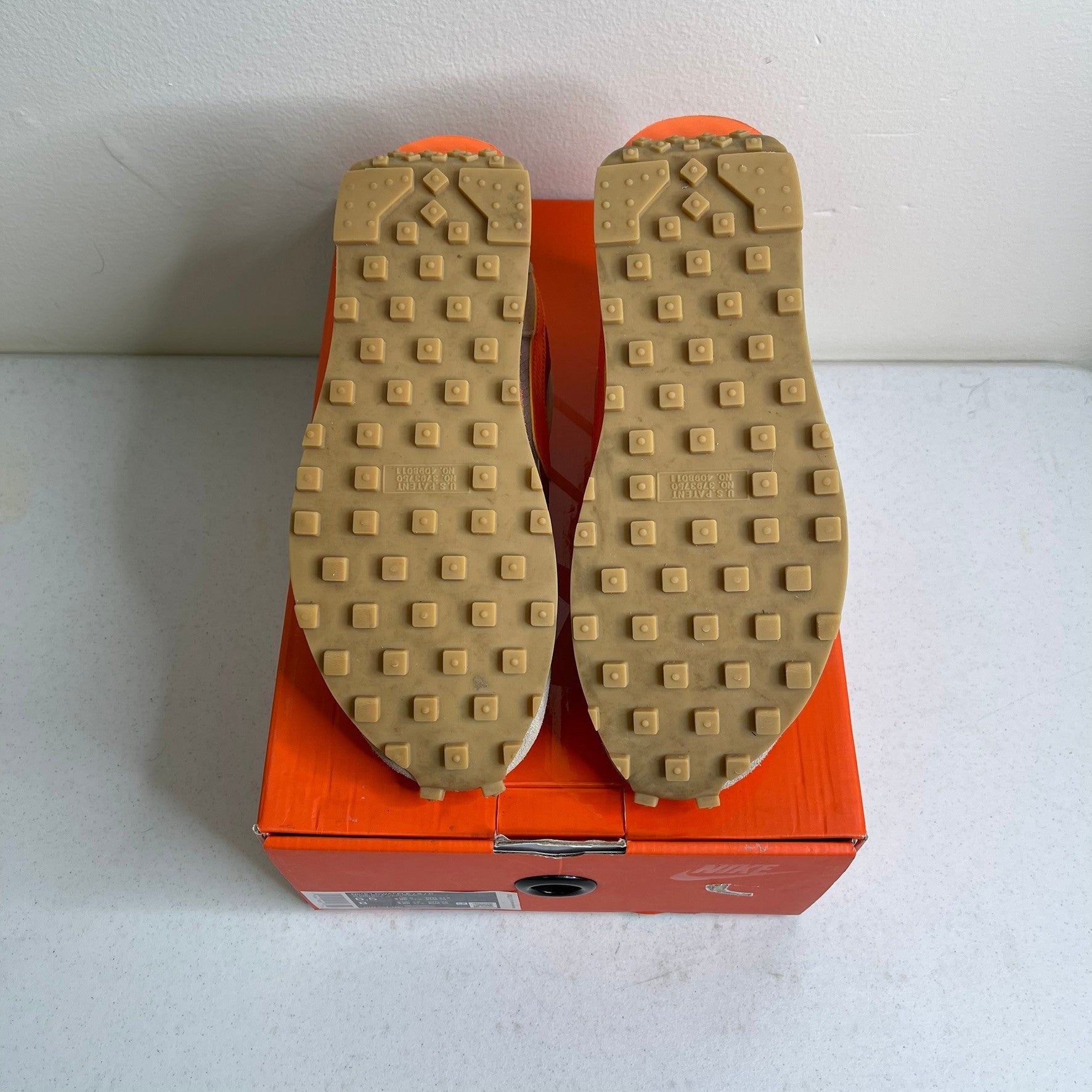 Nike LD Waffle sacai CLOT Kiss of Death Net Orange Blaze