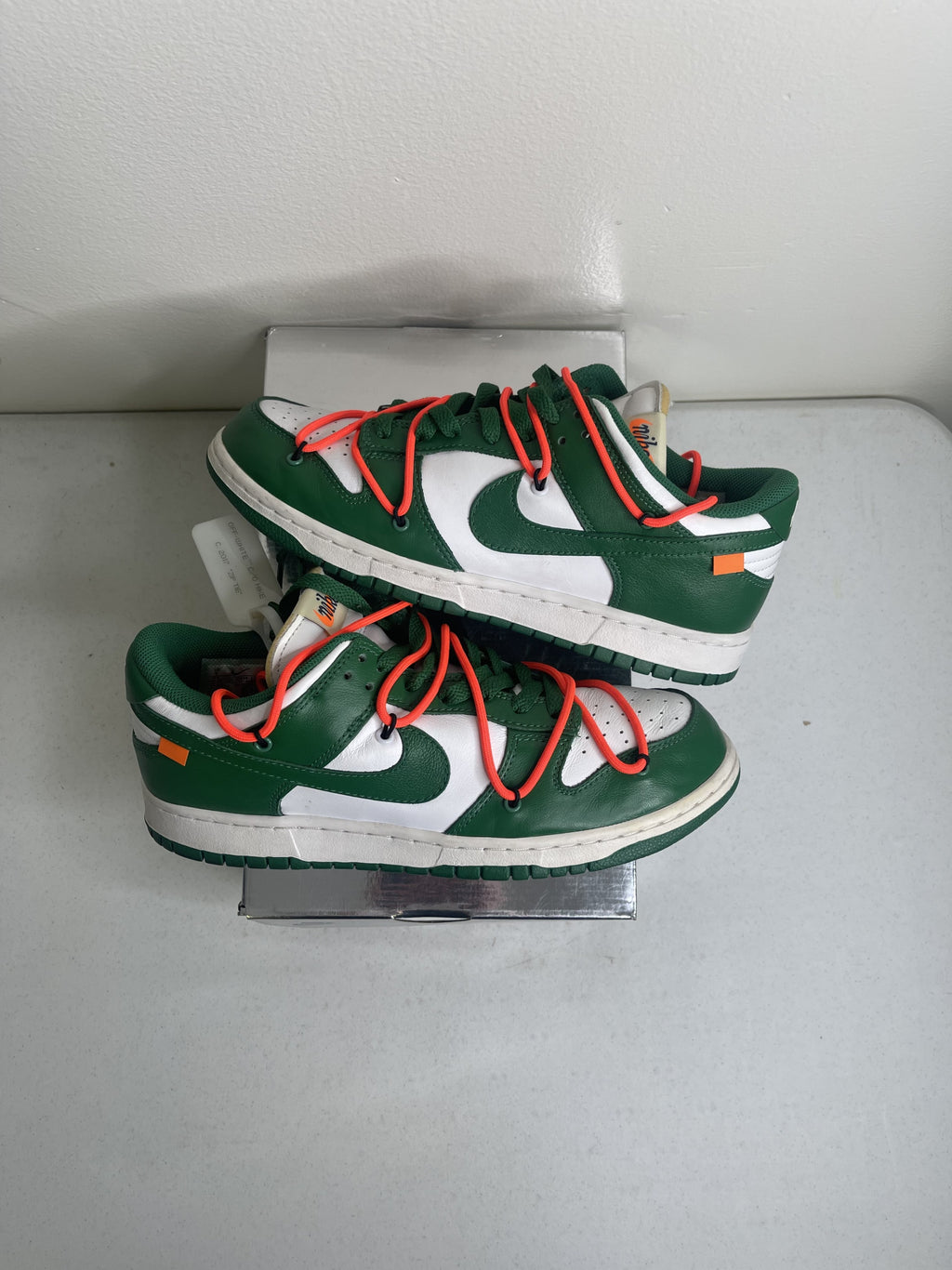 Nike Dunk Low Off-White Pine Green