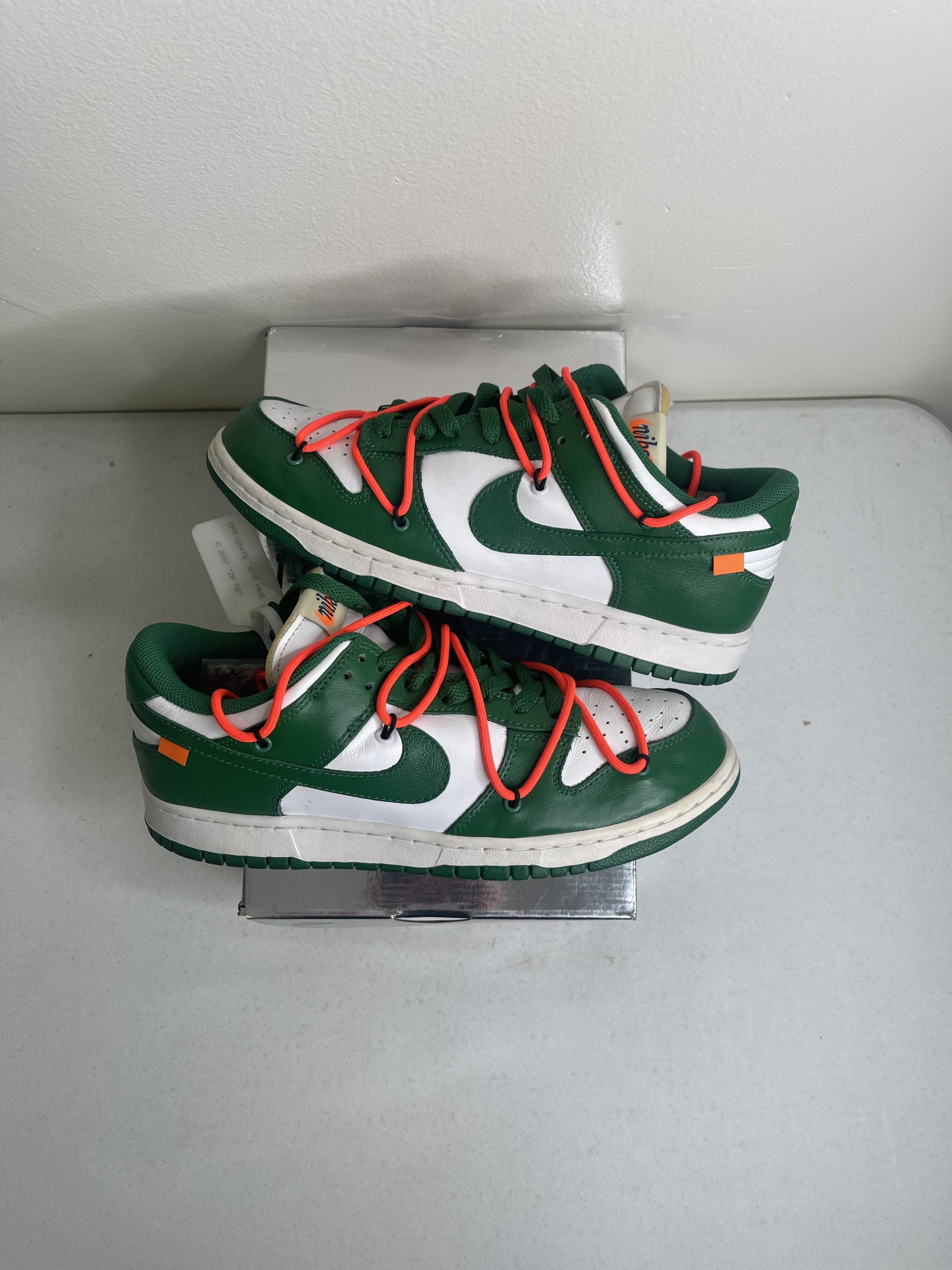 Nike Dunk Low Off-White Pine Green