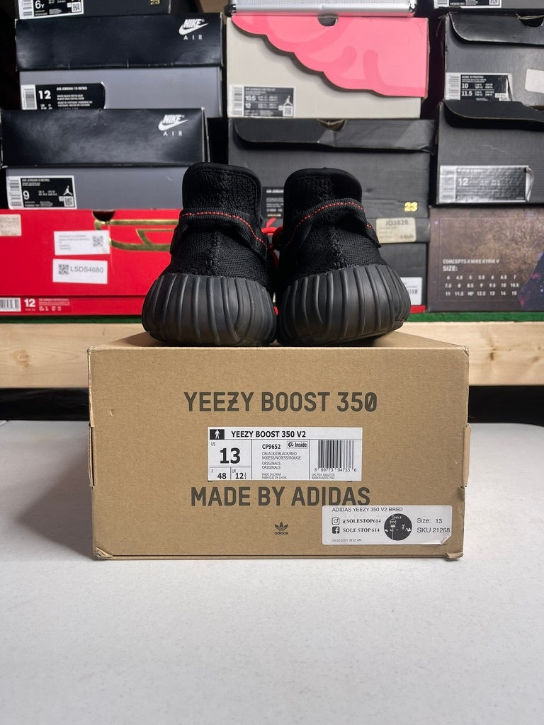 Size 13 - adidas Yeezy Boost 350 V2 Black Red