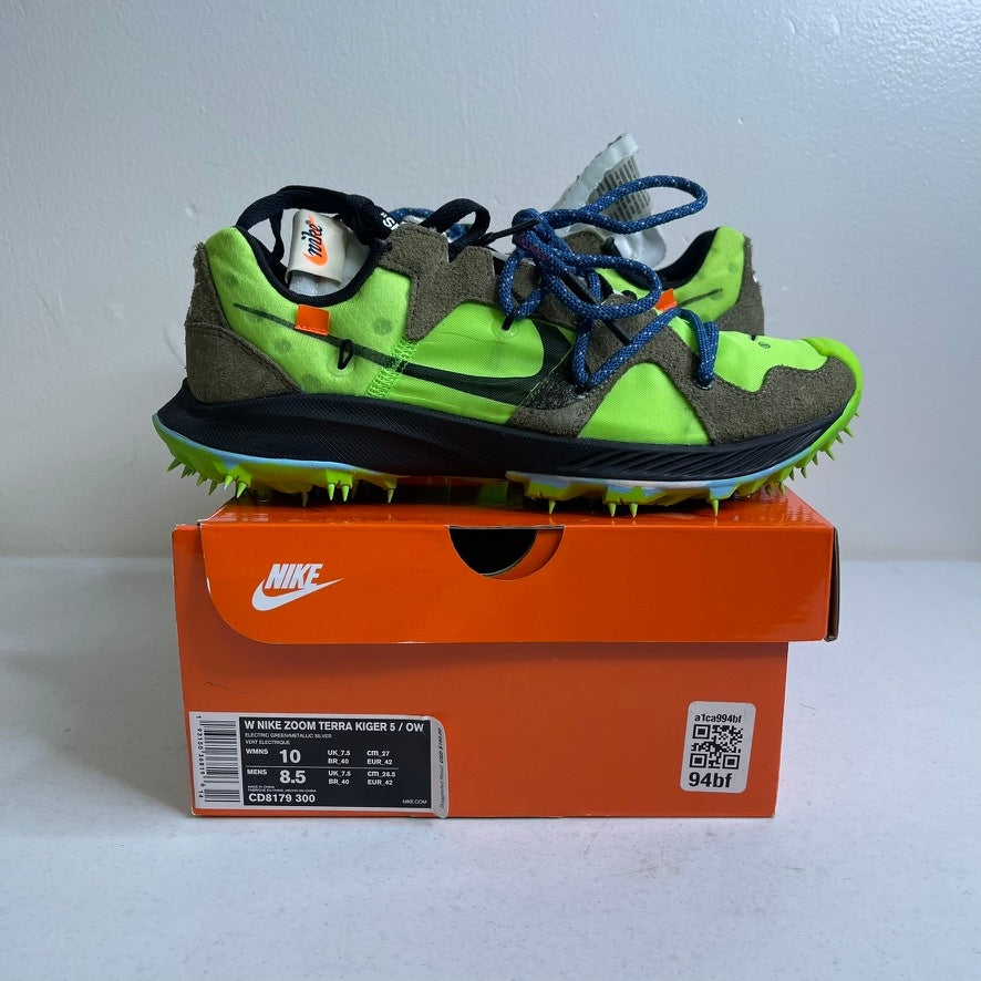 Nike Zoom Terra Kiger 5 OFF-WHITE Electric Green (Women's)