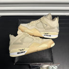 Size 9.5w (8 men’s)  - Jordan 4 Retro Off-White Sail (Women's)