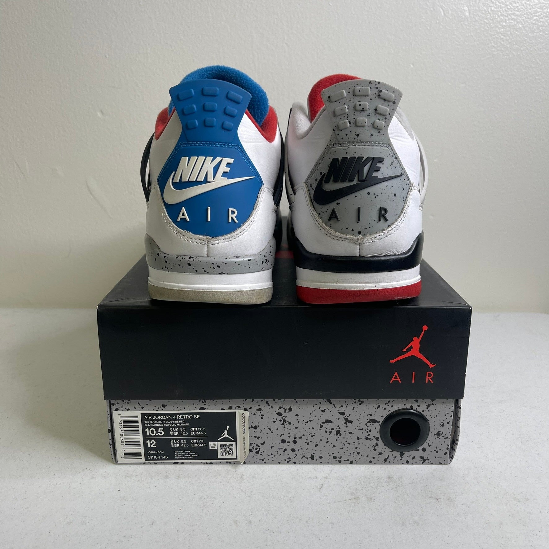 Jordan 4 Retro What The