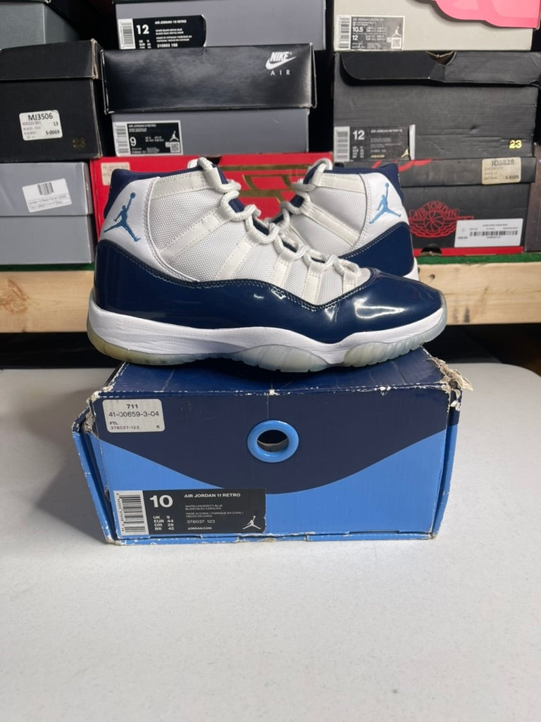 Size 10 - Jordan 11 Retro UNC Win Like 82