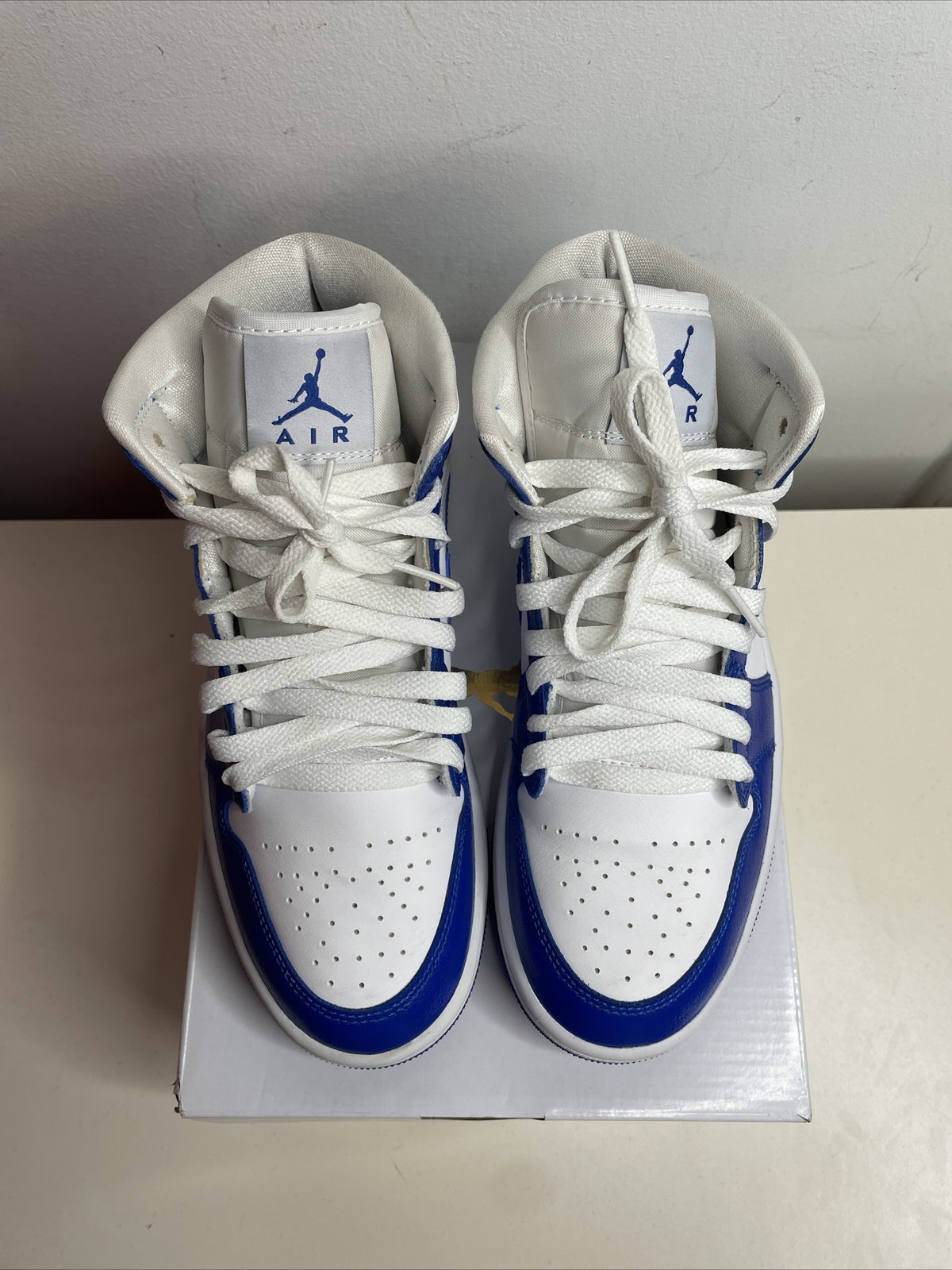 Size 7.5w - Jordan 1 Mid Kentucky Blue (Women's)