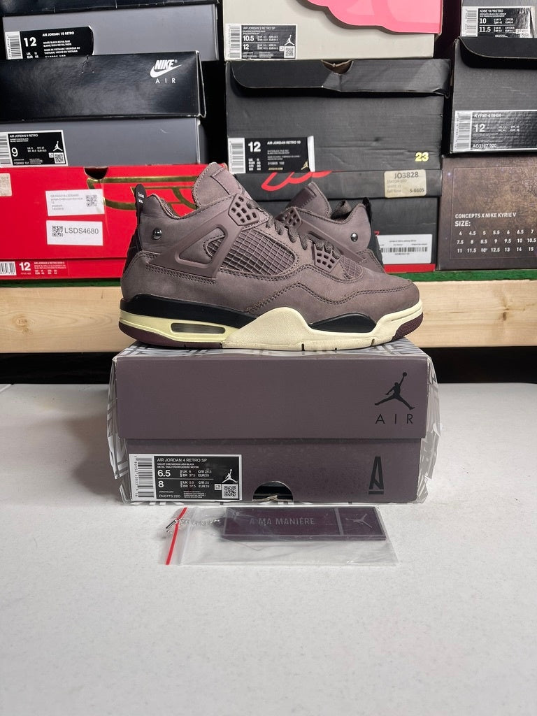 Size 6.5 - Jordan 4 Retro SP A Ma Maniére Violet Ore