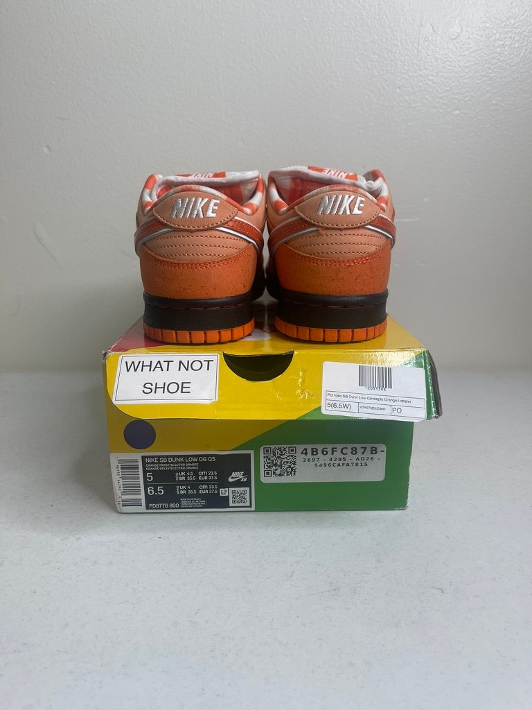 Nike SB Dunk Low Concepts Orange Lobster