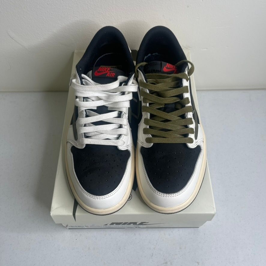 Size 10.5w - Jordan 1 Retro Low OG SP Travis Scott Olive