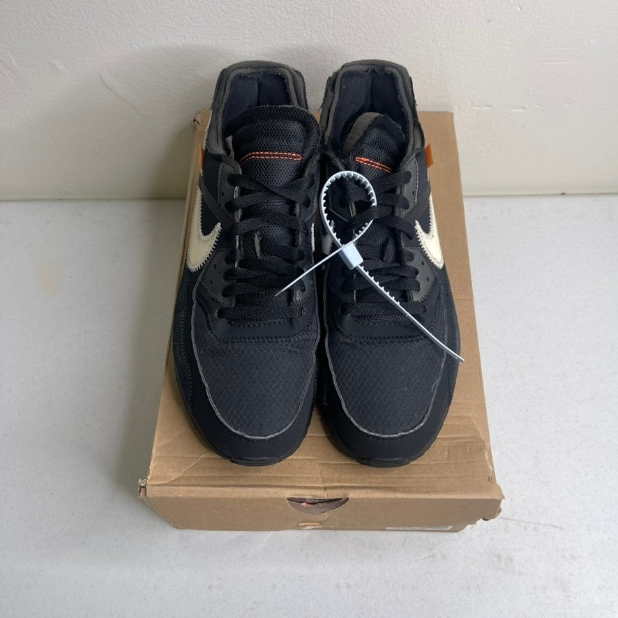 Size 9.5 - Nike Air Max 90 Off-White Black