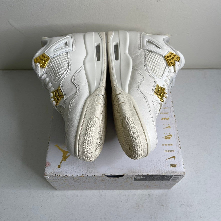Jordan 4 Retro Metallic Gold (Women's)