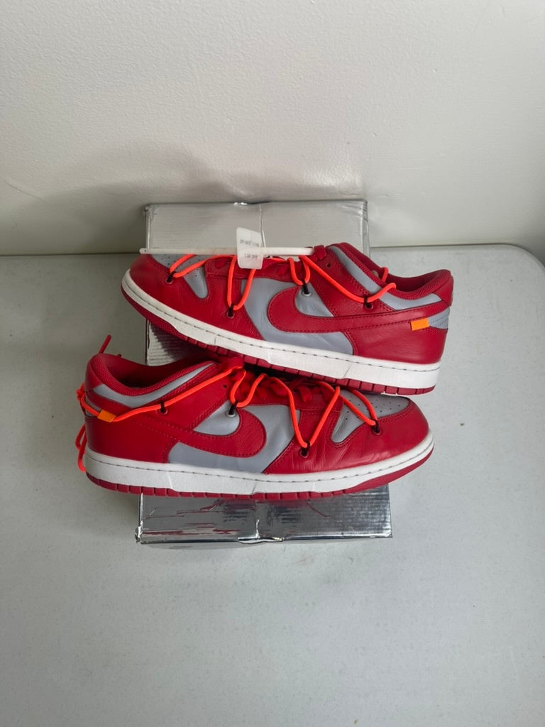 Nike Dunk Low Off-White University Red