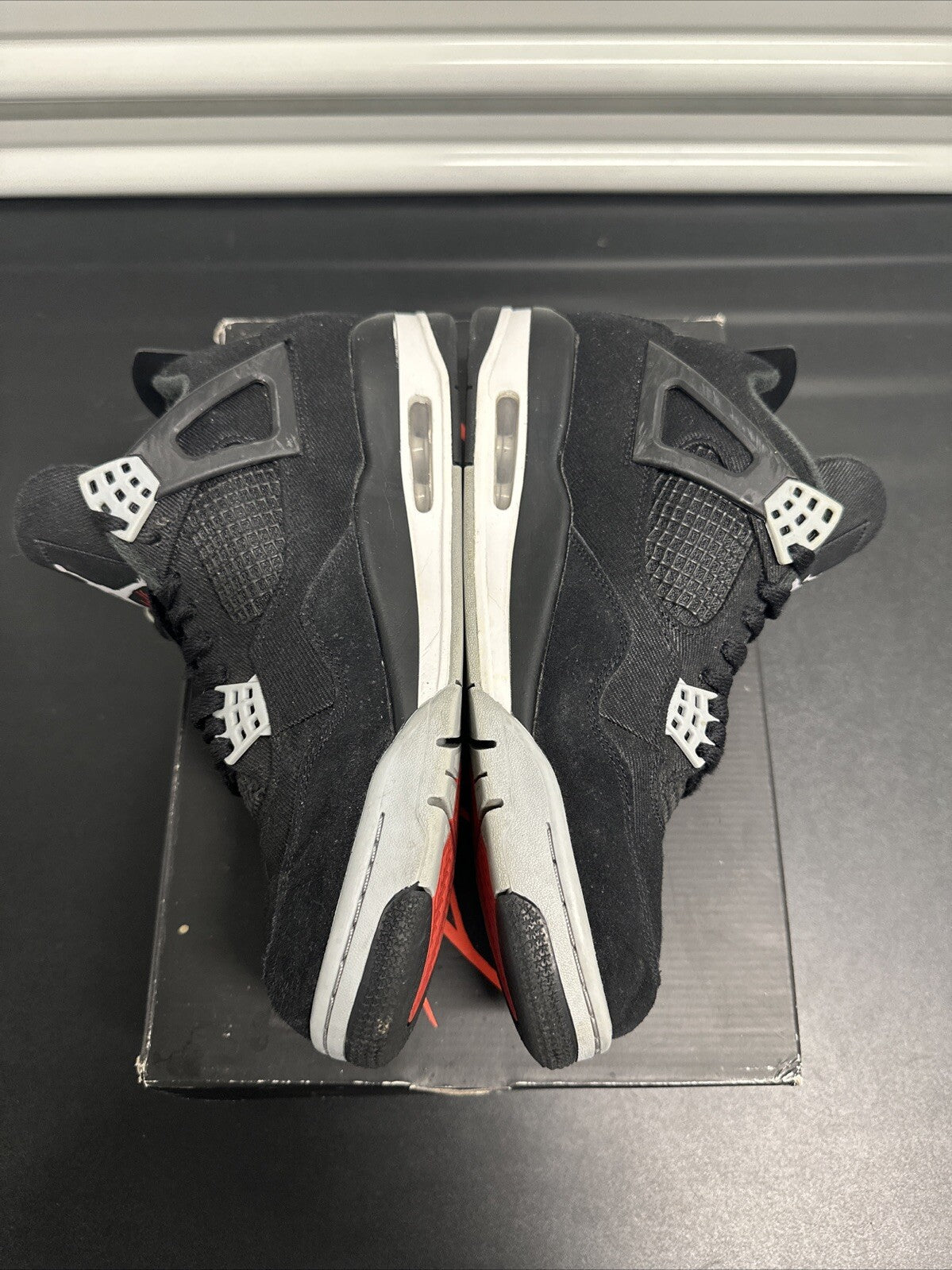 Jordan 4 Retro SE Black Canvas