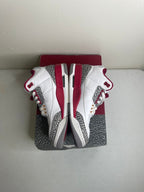 Size 8 - Jordan 3 Retro Cardinal Red