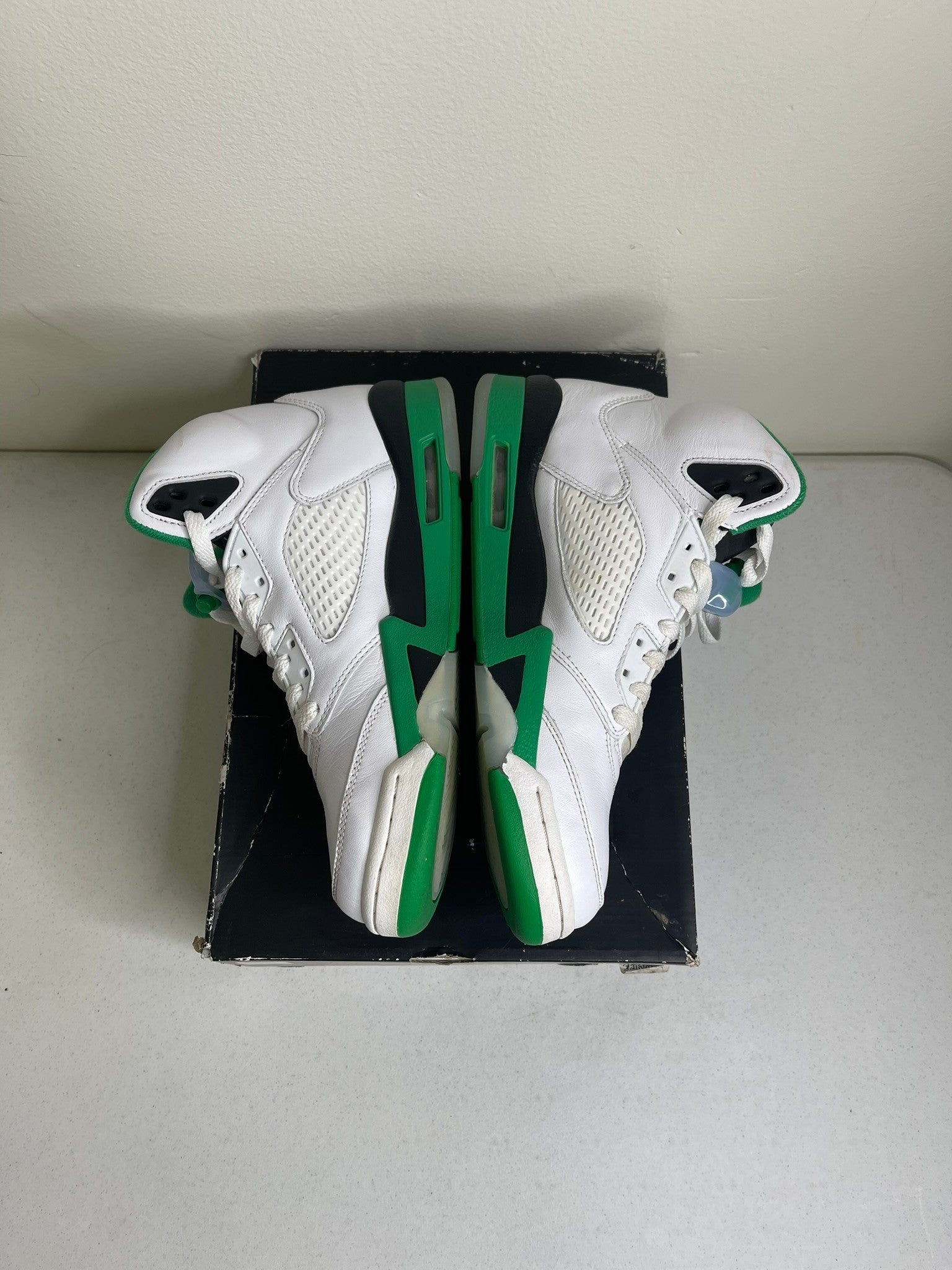 Size 9.5w - Jordan 5 Retro Lucky Green (Women's)