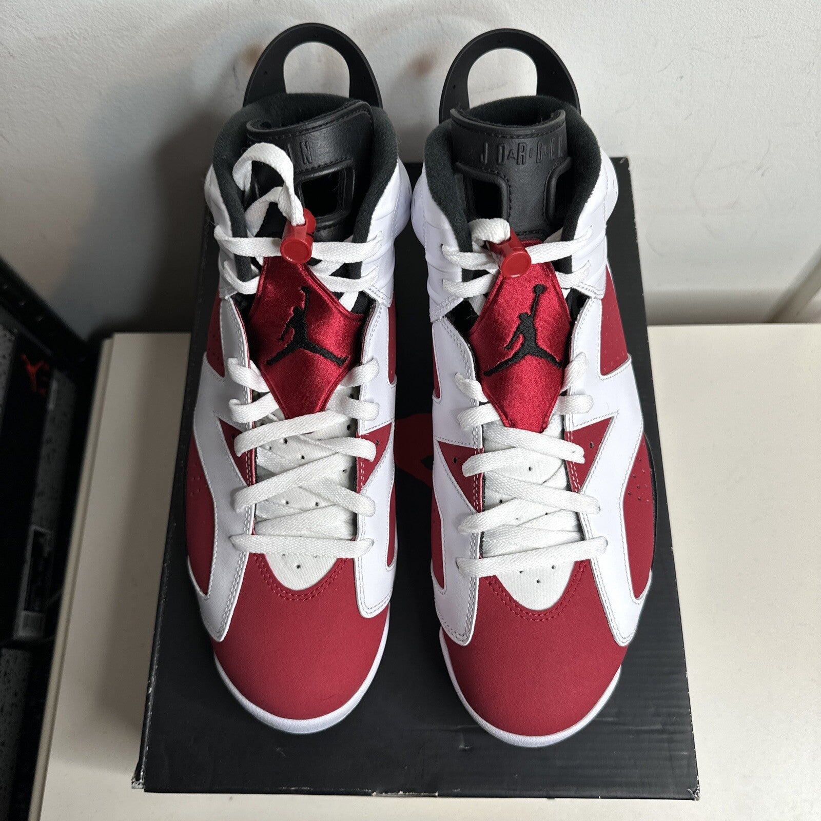 Jordan 6 Retro Carmine Tried On