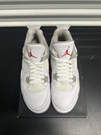 Size 7y - Jordan 4 Retro White Oreo (2021) (GS)