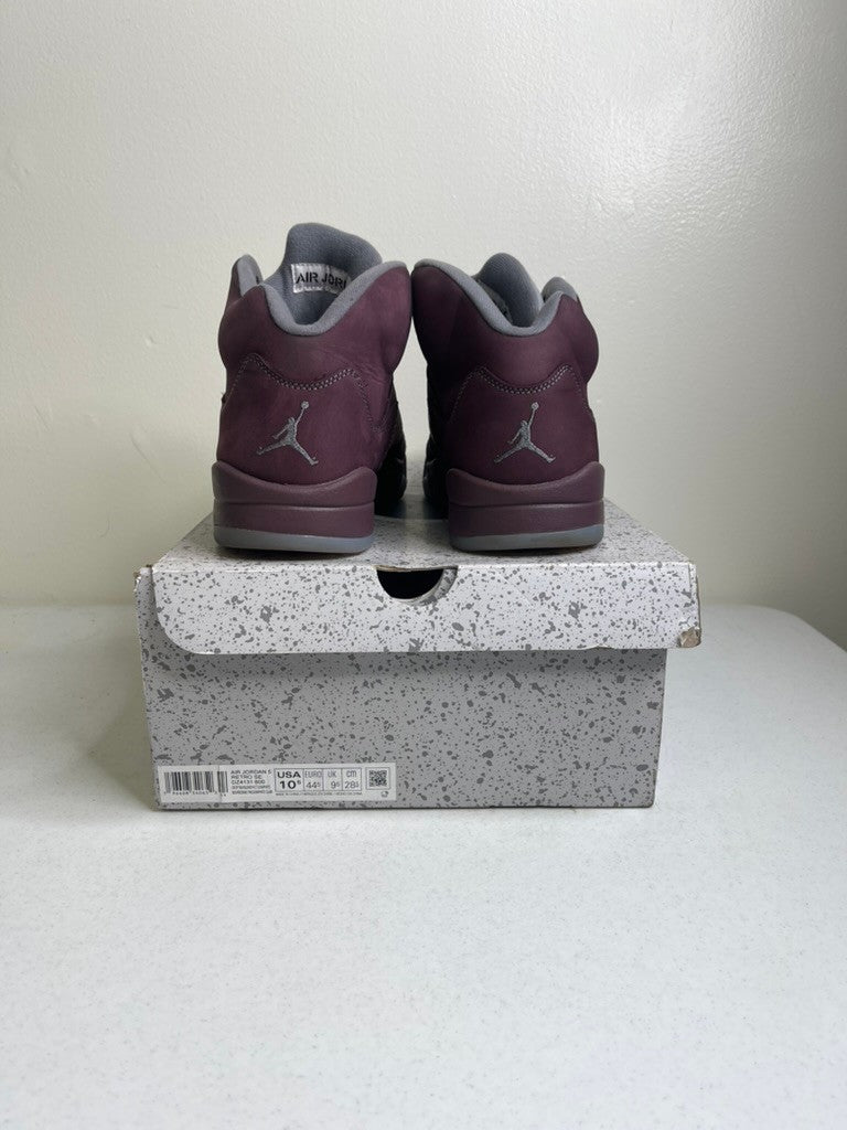 Size 10.5 - Jordan 5 Retro Burgundy (2023)