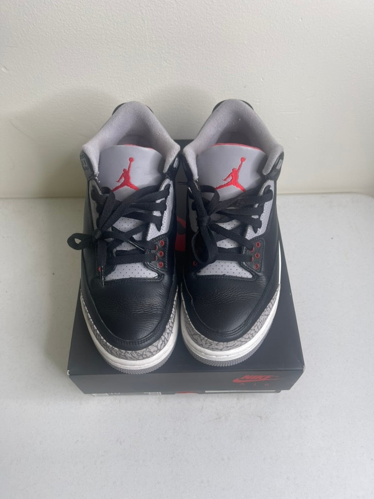 Size 10 - Jordan 3 Retro OG Black Cement (2024)