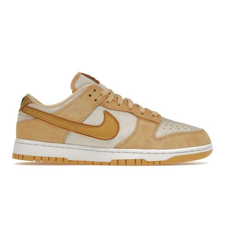 Size 10w - Nike Dunk Low Celestial Gold Suede