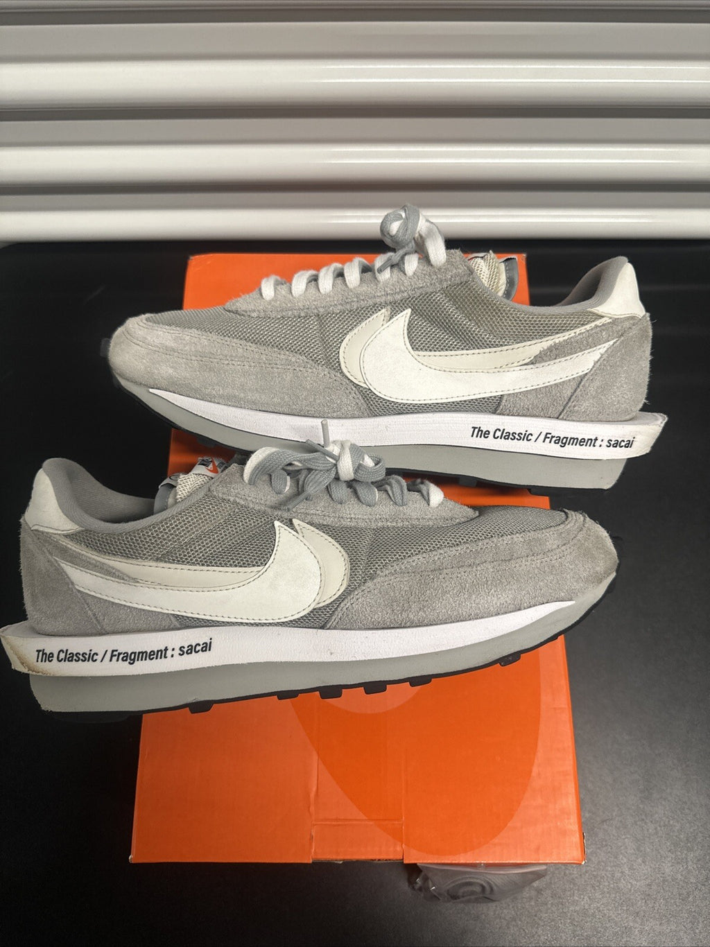 Size 13 - Nike LD Waffle SF sacai Fragment Grey