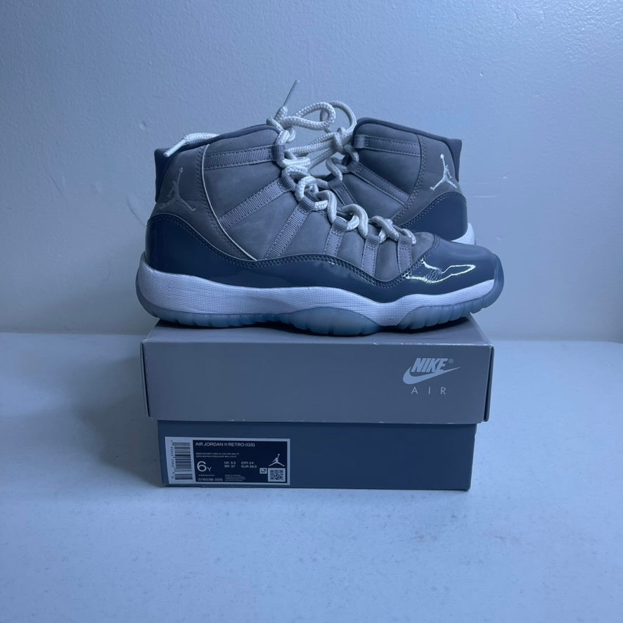 Size 6y - Jordan 11 Retro Cool Grey (2021) (GS)
