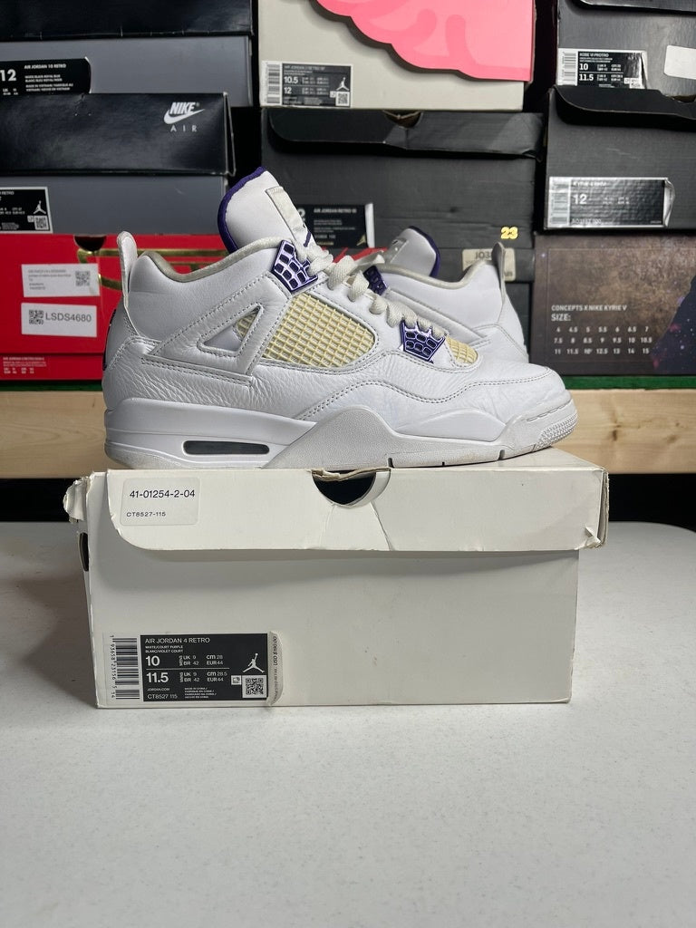 Jordan 4 Retro Metallic Purple