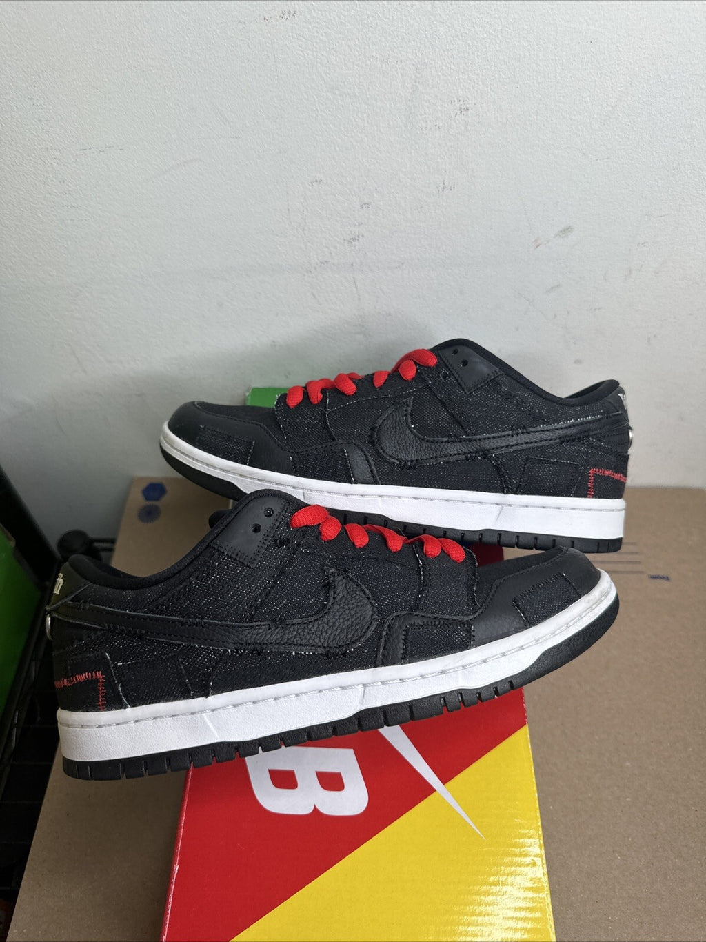 Nike Wasted Youth x Dunk SB Low Black Denim