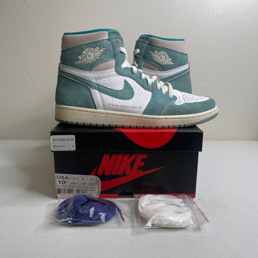 Size 10.5 - Jordan 1 Retro High Turbo Green