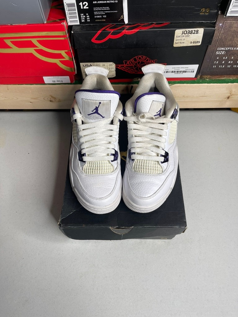 Jordan 4 Retro Metallic Purple (GS)