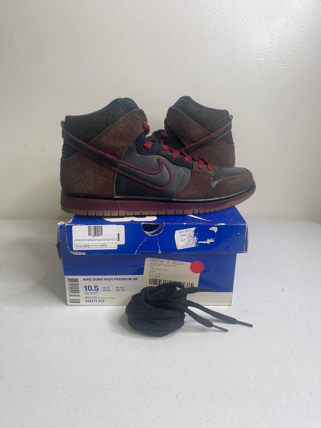 Nike SB Dunk High Brooklyn Projects Reign In Blood Slayer