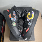 Size 10.5 - Nike Air Force 1 Mid Supreme NBA Black