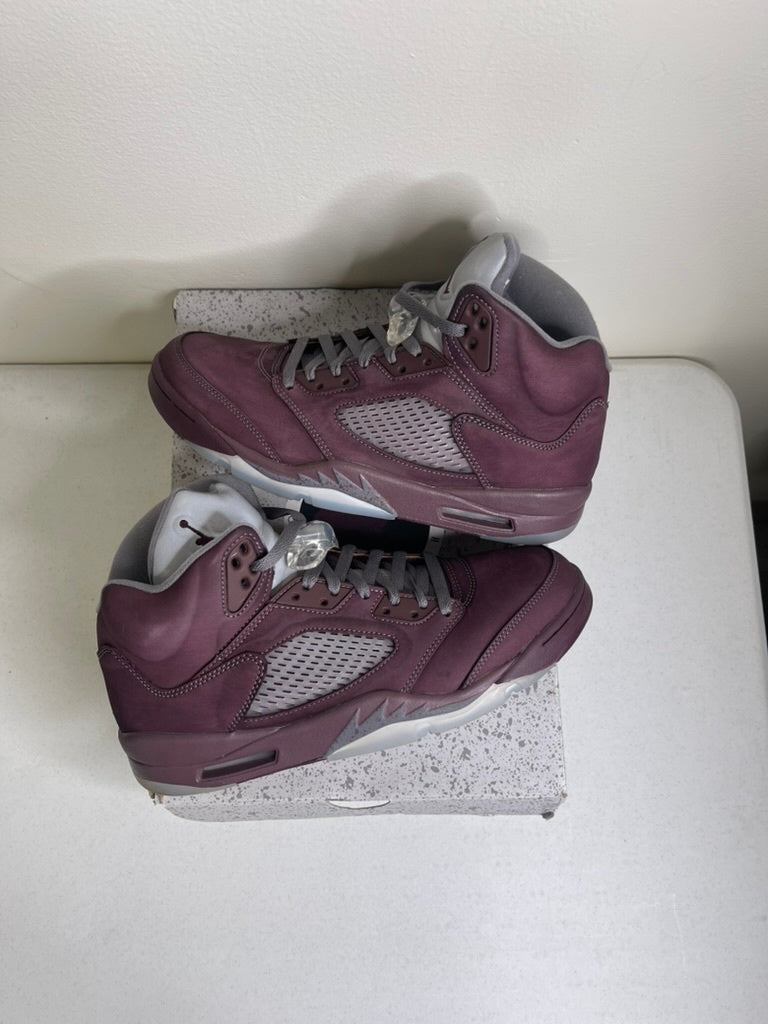 Size 10.5 - Jordan 5 Retro Burgundy (2023)
