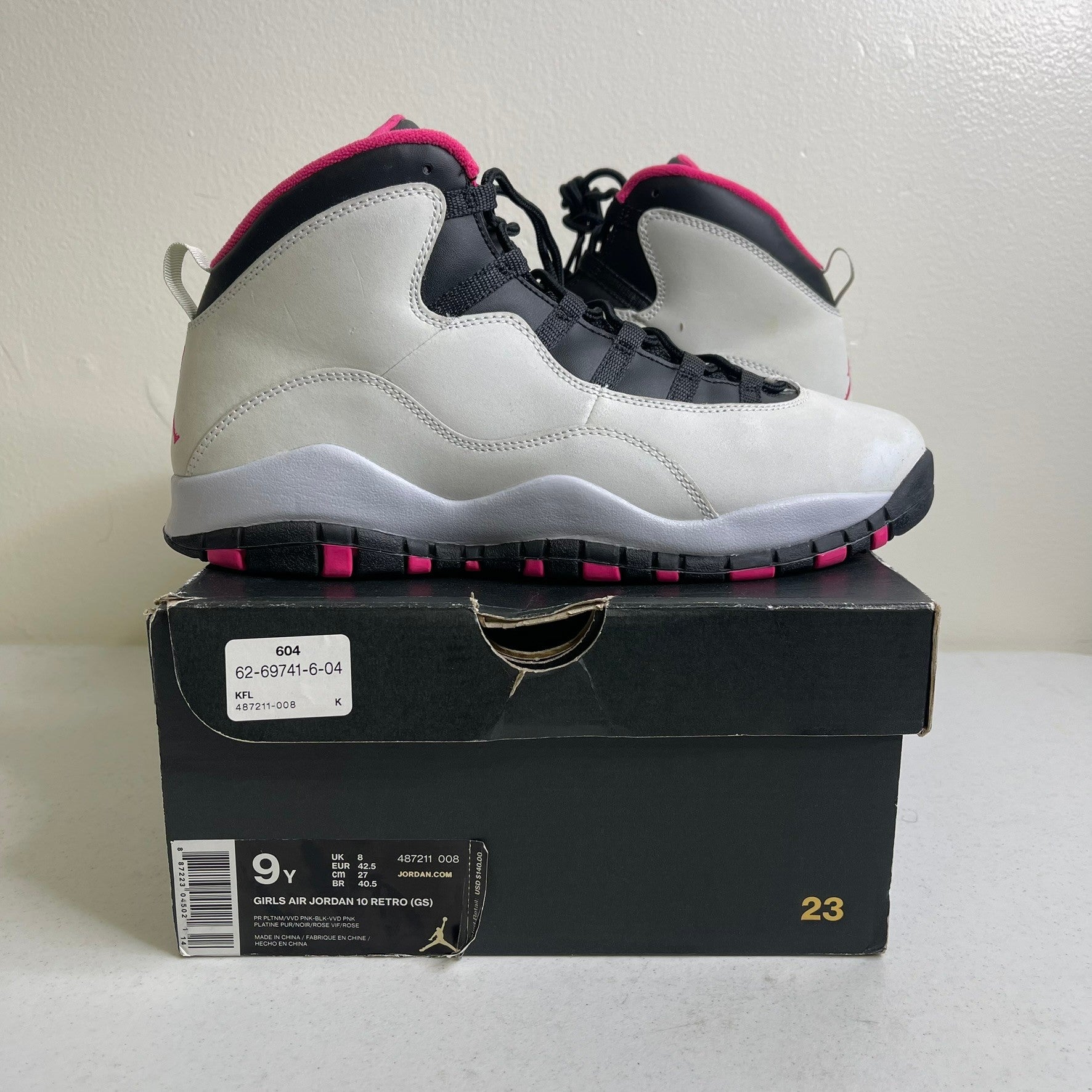Jordan 10 Retro Vivid Pink