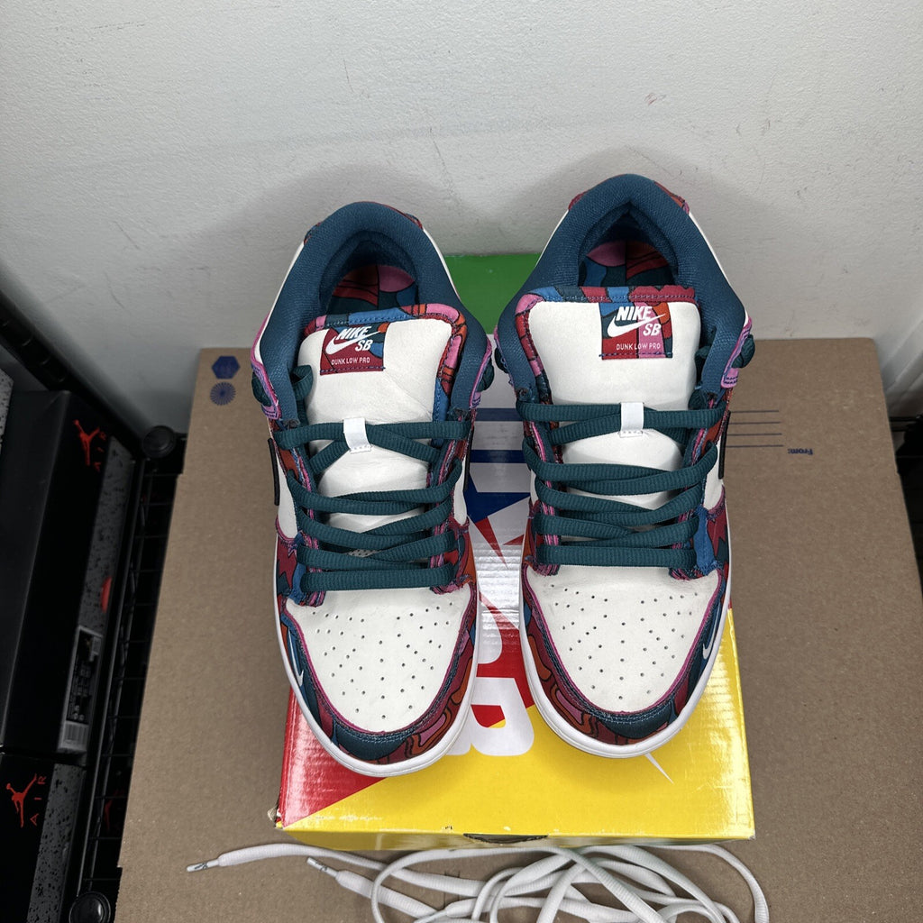Size 10 - Nike SB Dunk Low Pro Parra Abstract Art (2021)