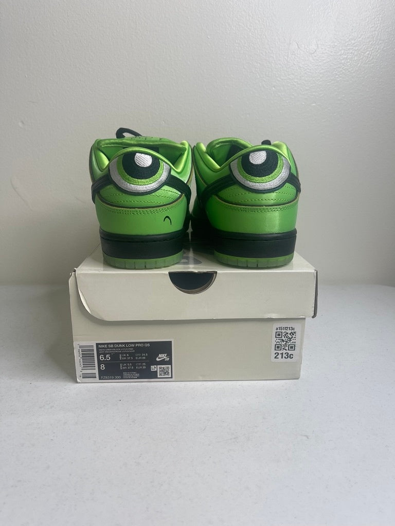 Nike SB Dunk Low The Powerpuff Girls Buttercup