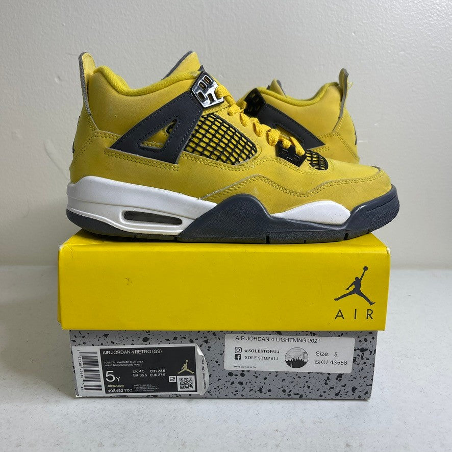 Jordan 4 Retro Lightning (2021) (GS)