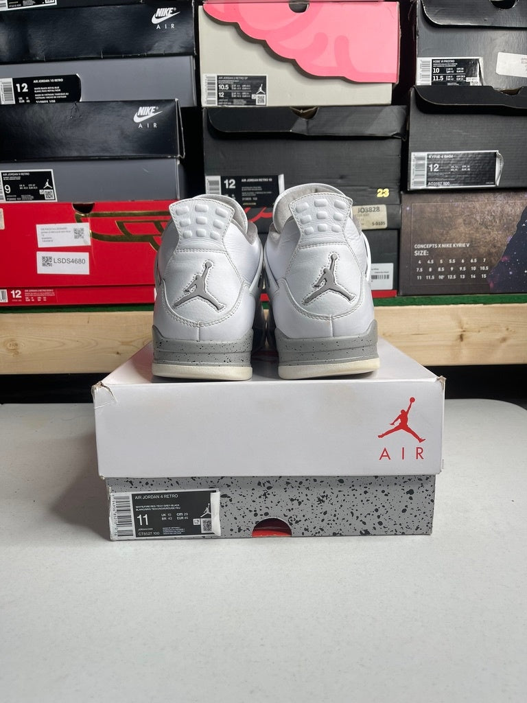 Size 11 - Jordan 4 Retro White Oreo (2021)