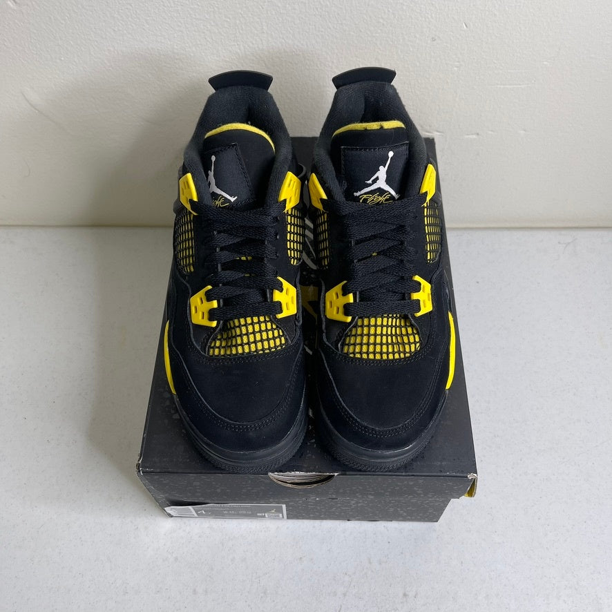 Size 4y - Jordan 4 Retro Thunder (2023) (GS)