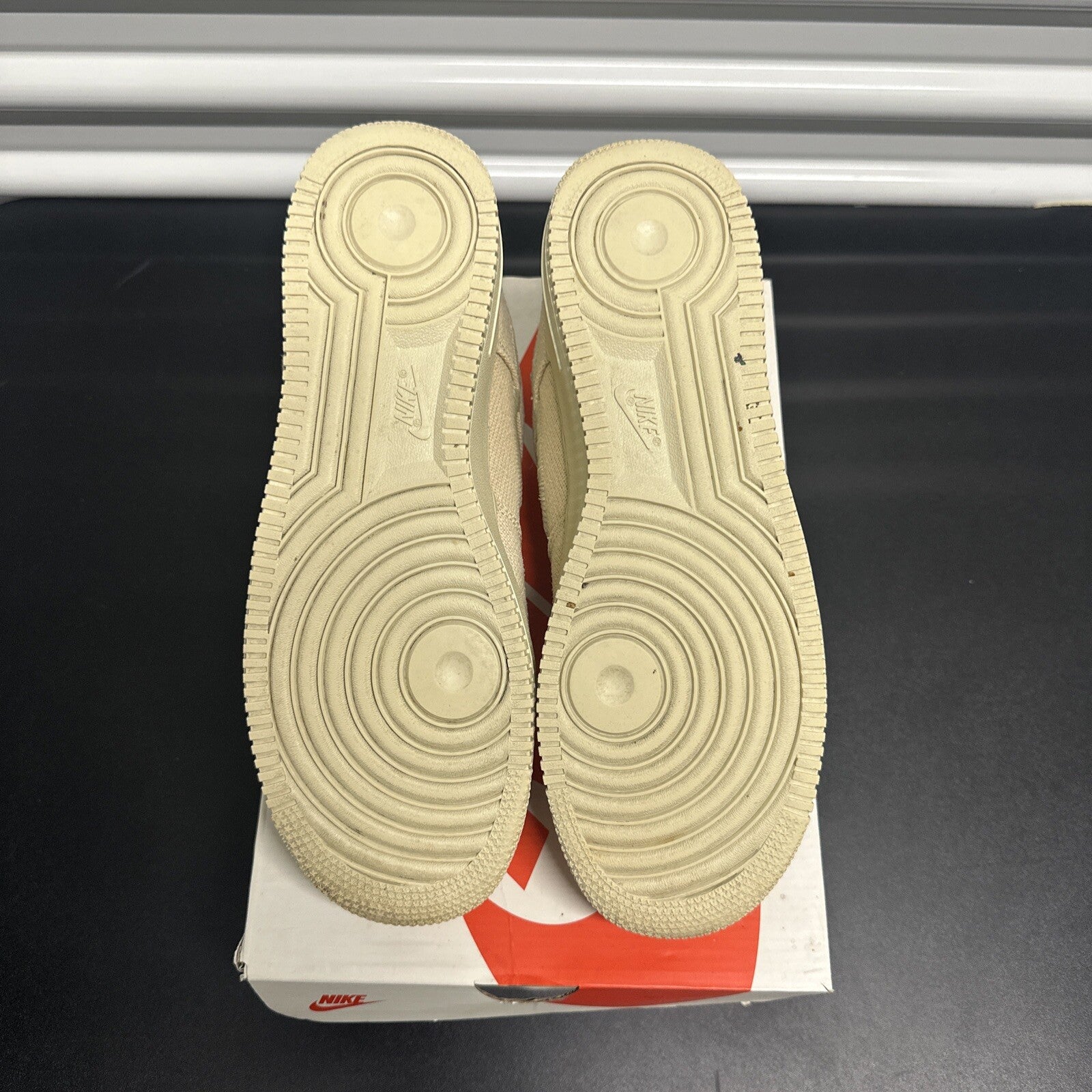 Size 11 - Nike Air Force 1 Low Stussy Fossil