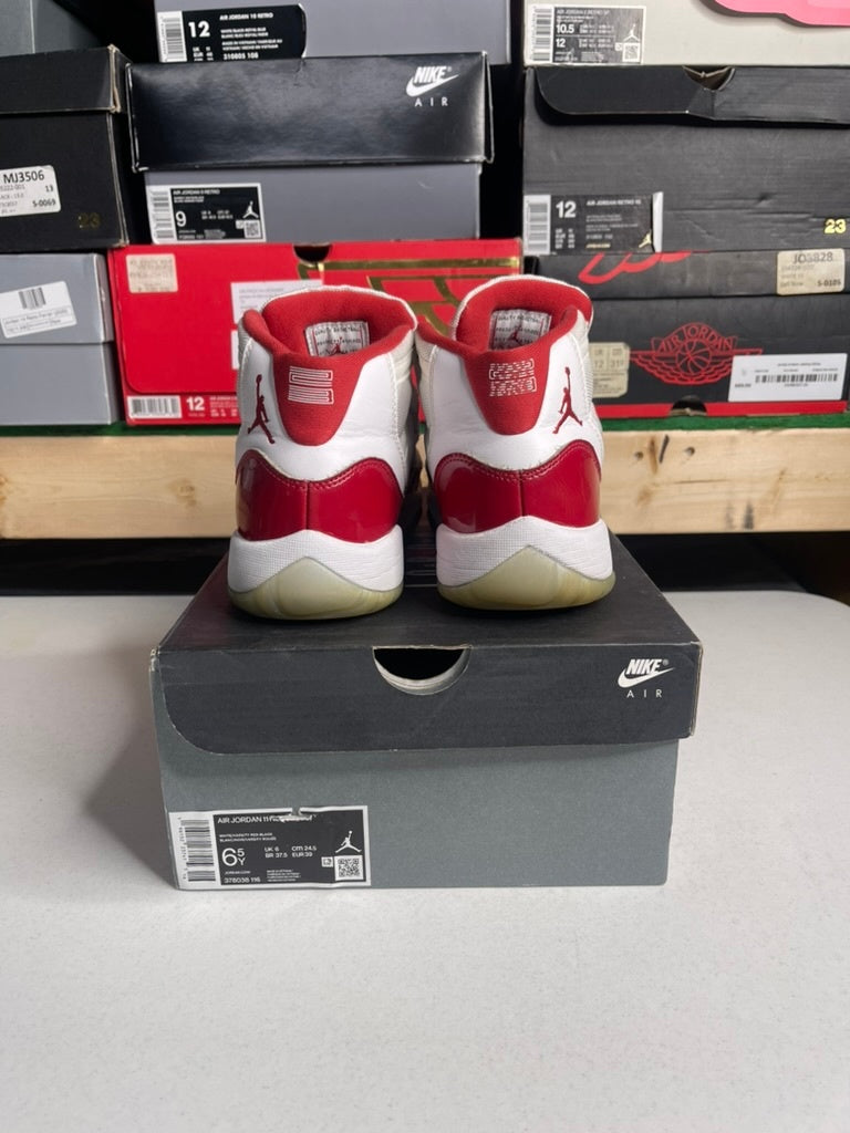 Size 6.5y - Jordan 11 Retro Cherry (2022) (GS)